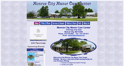 Desktop Screenshot of monroecitymanor.com